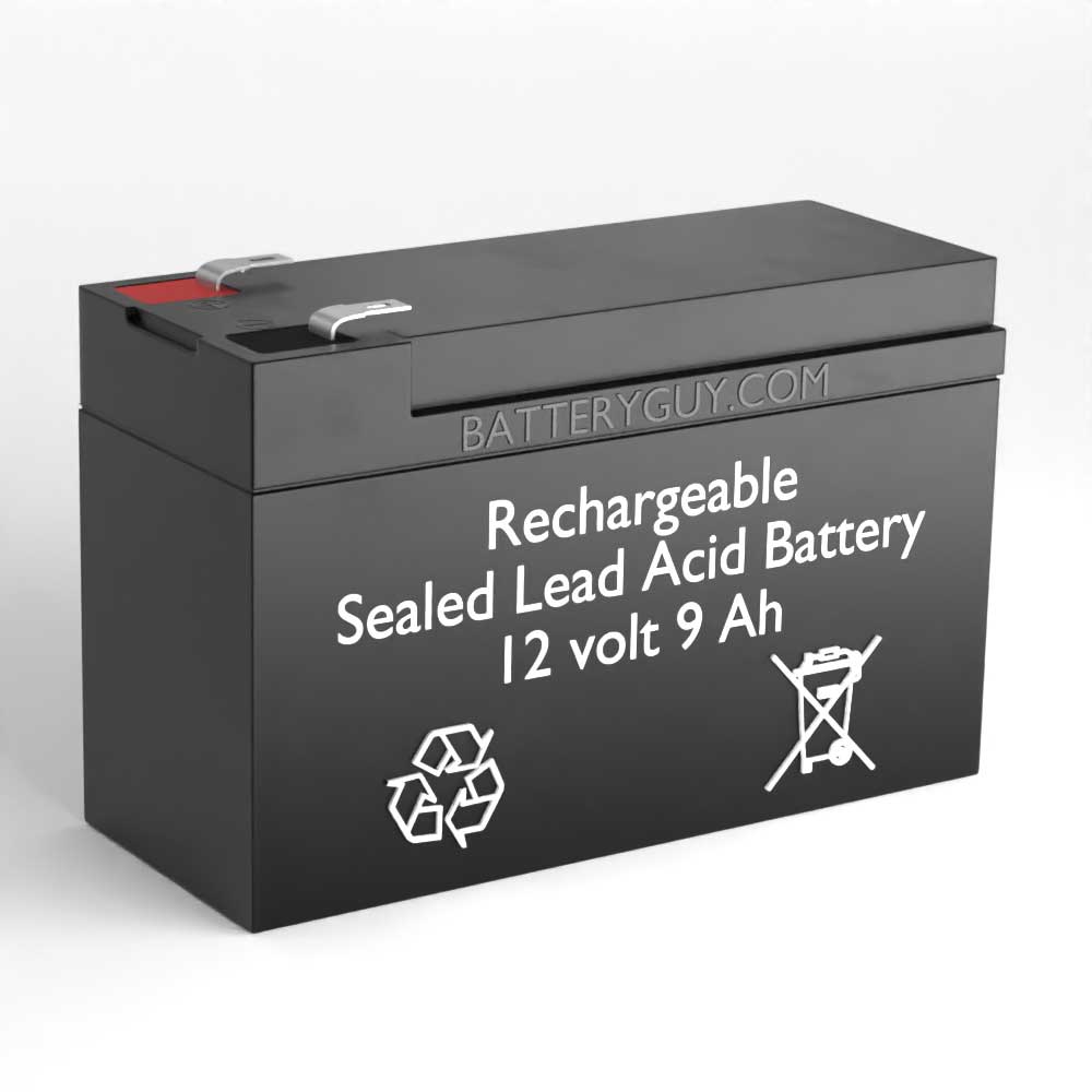 12v 9Ah Rechargeable Sealed Lead Acid (Rechargeable SLA) High Rate Battery