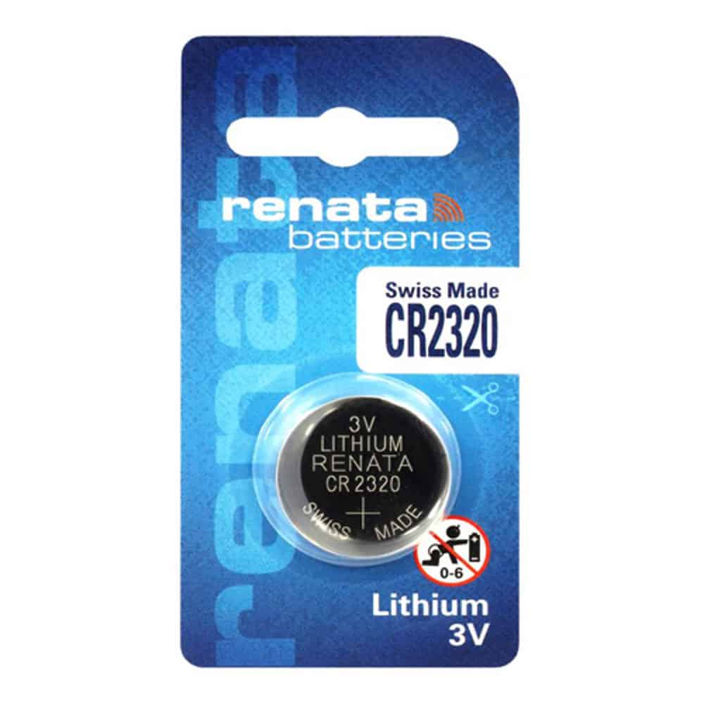 CR2320 1 Pack Lithium Batteries 3v 150mAh