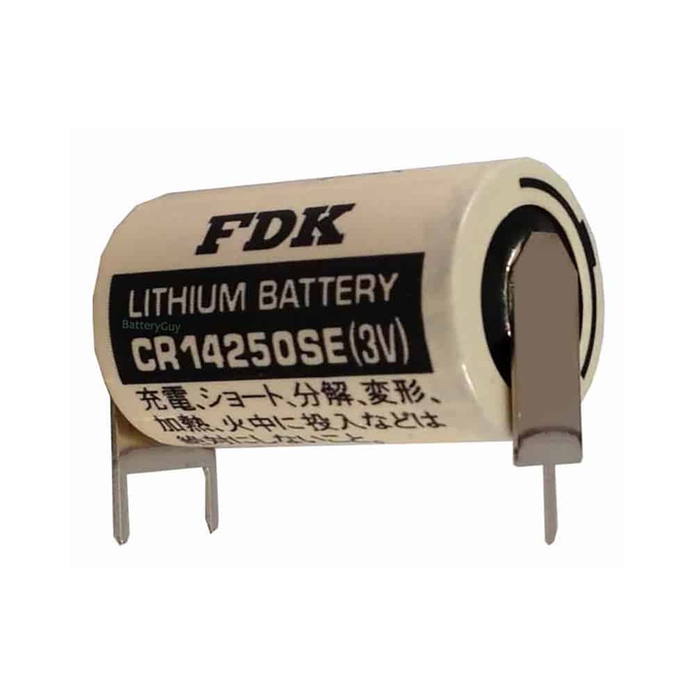CR14250SE-FT 3-Pin PLC Lithium Battery 3v 850mAh