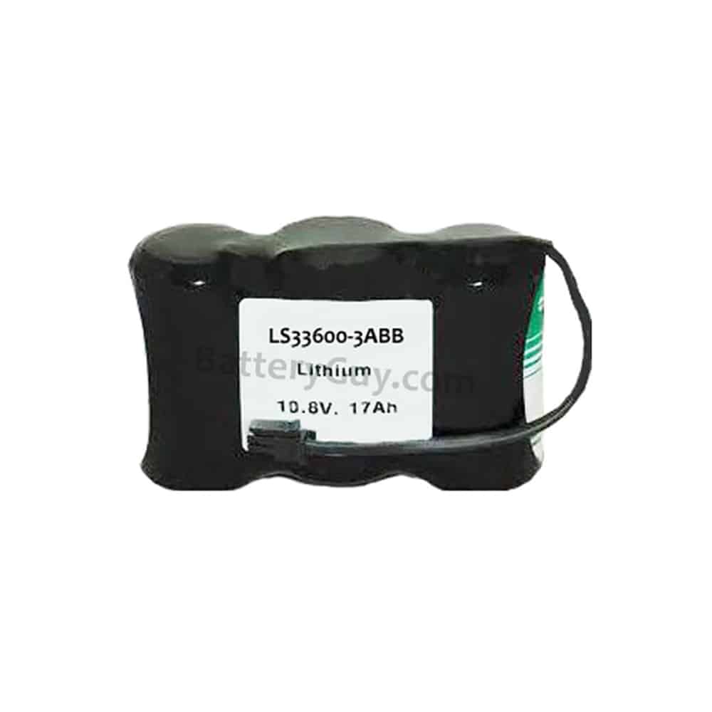 LS33600-3ABB PLC Lithium Robot Controller Battery 10.8v 17000mAh