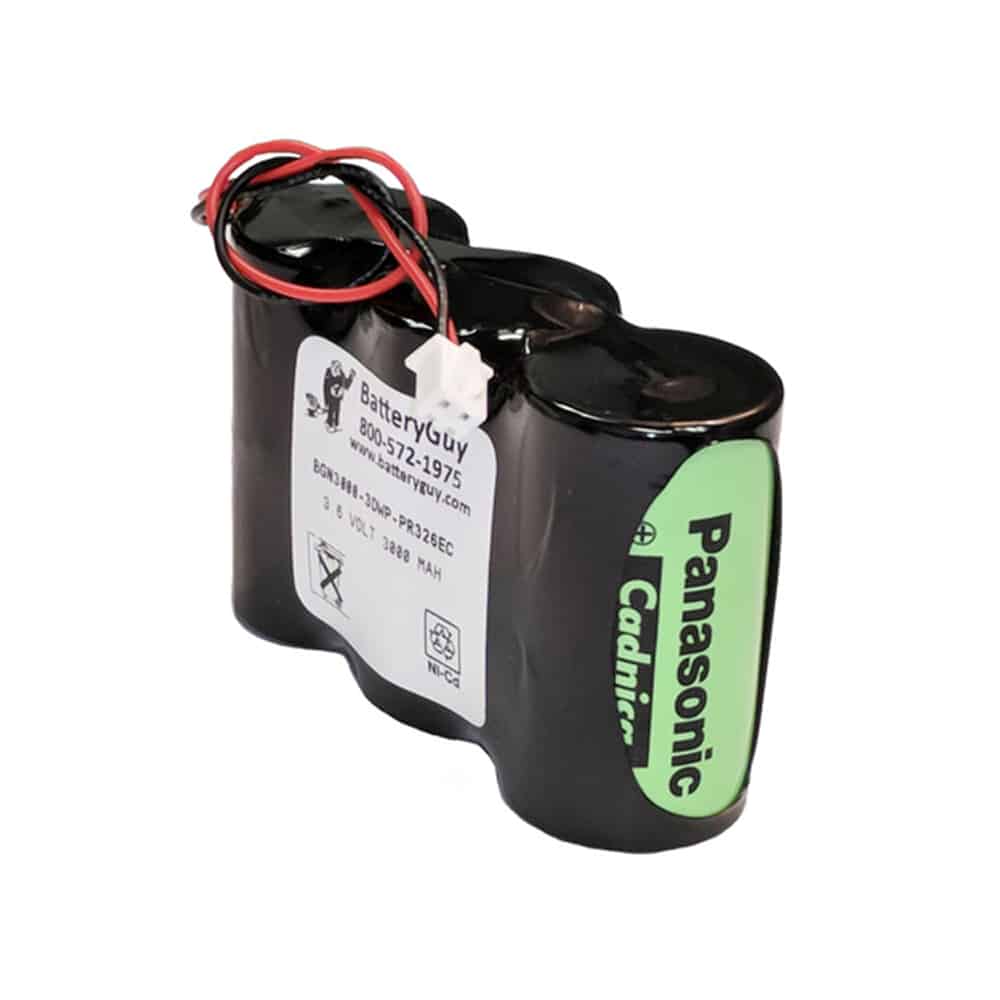 Nickel Cadmium Battery 3.6v 3000mah | BGN3000-3DWP-PR326EC (Rechargeable)