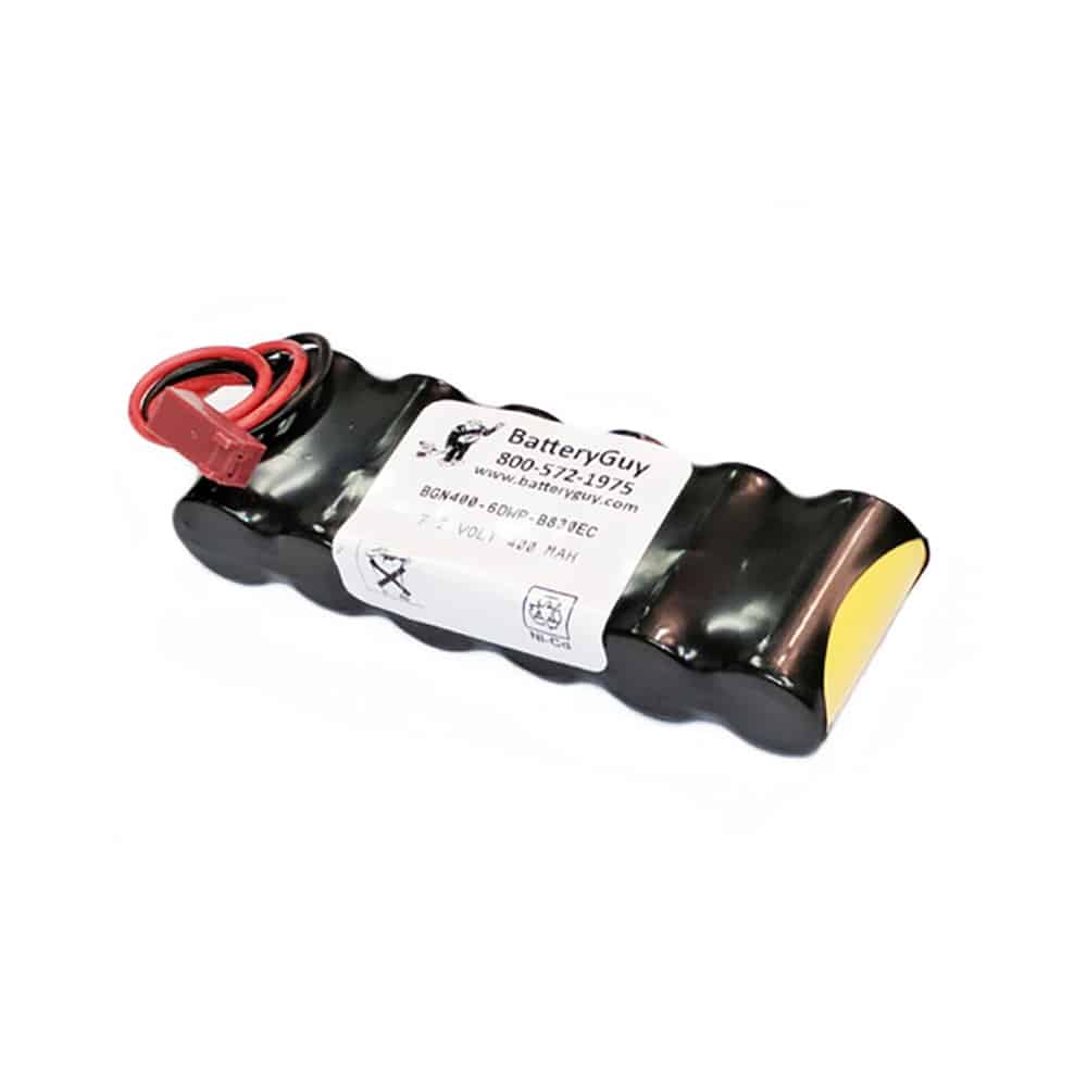 Nickel Cadmium Battery 7.2v 400mah | BGN400-6DWP-B830EC (Rechargeable)