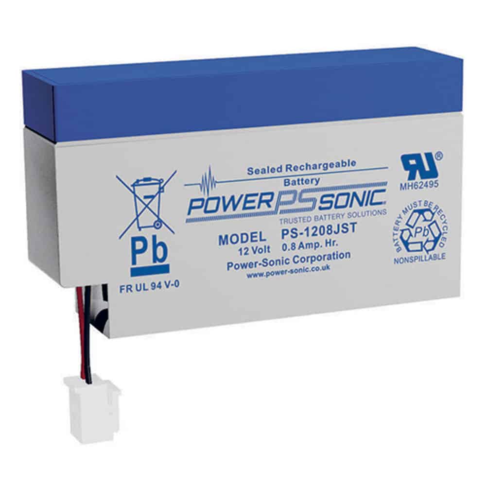 Power-Sonic PS-1208WL | Rechargeable SLA Battery 12v 0.8Ah