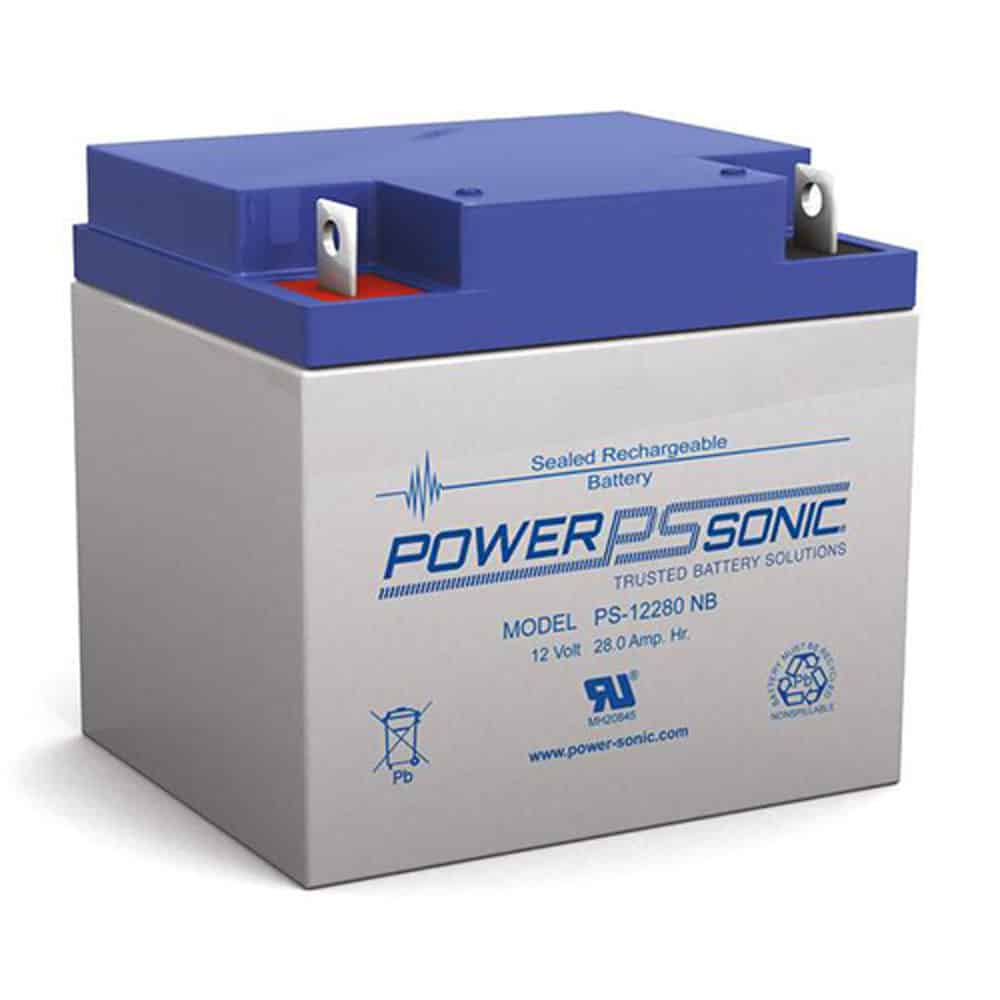 Power-Sonic PS-12280 | Rechargeable SLA Battery 12v 28ah