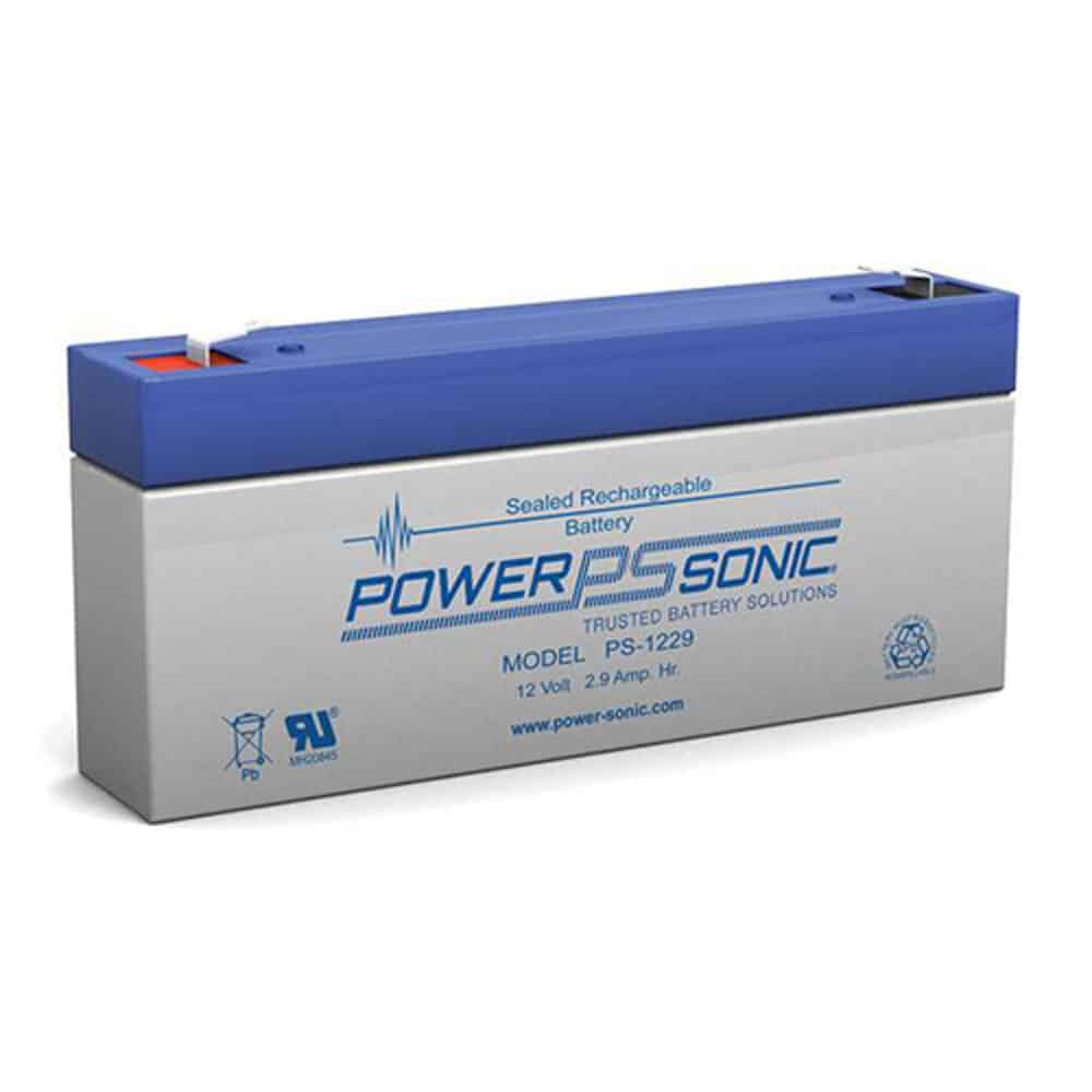Power-Sonic PS-1229 | Rechargeable SLA Battery 12v 2.9ah
