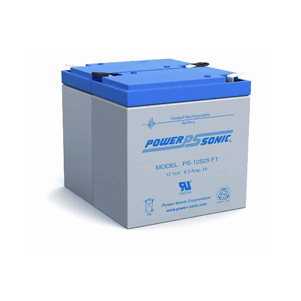 Power-Sonic PS-1282S F1 | Rechargeable SLA Batteries 12v 9ah