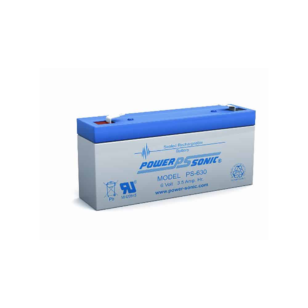 Power-Sonic PS-630 | Rechargeable SLA Battery 6v 3.5Ah