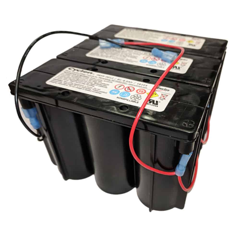 Dual-Lite 12-749 or 0120749 | 6v 24ah Emergency Light Battery
