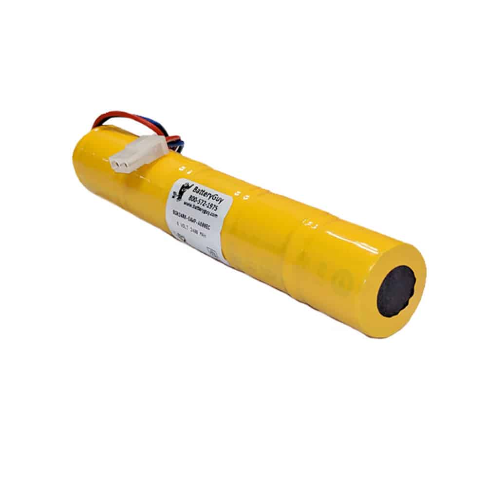 Nickel Cadmium Battery 6v 2400mah | BGN2400-5AWP-A800EC (Rechargeable)