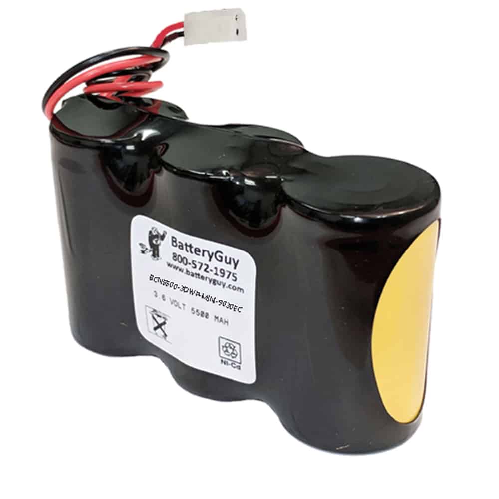 Nickel Cadmium Battery 3.6v 5500mah | BGN5500-3DWP-MINI-9030EC (Rechargeable)