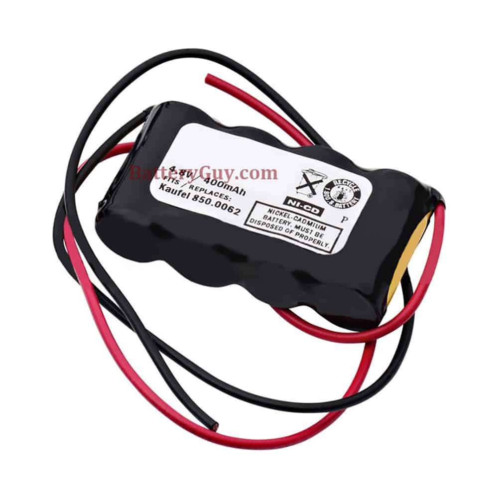Nickel Cadmium Battery 4.8v 400mah | BGN450-4DWP (Rechargeable)