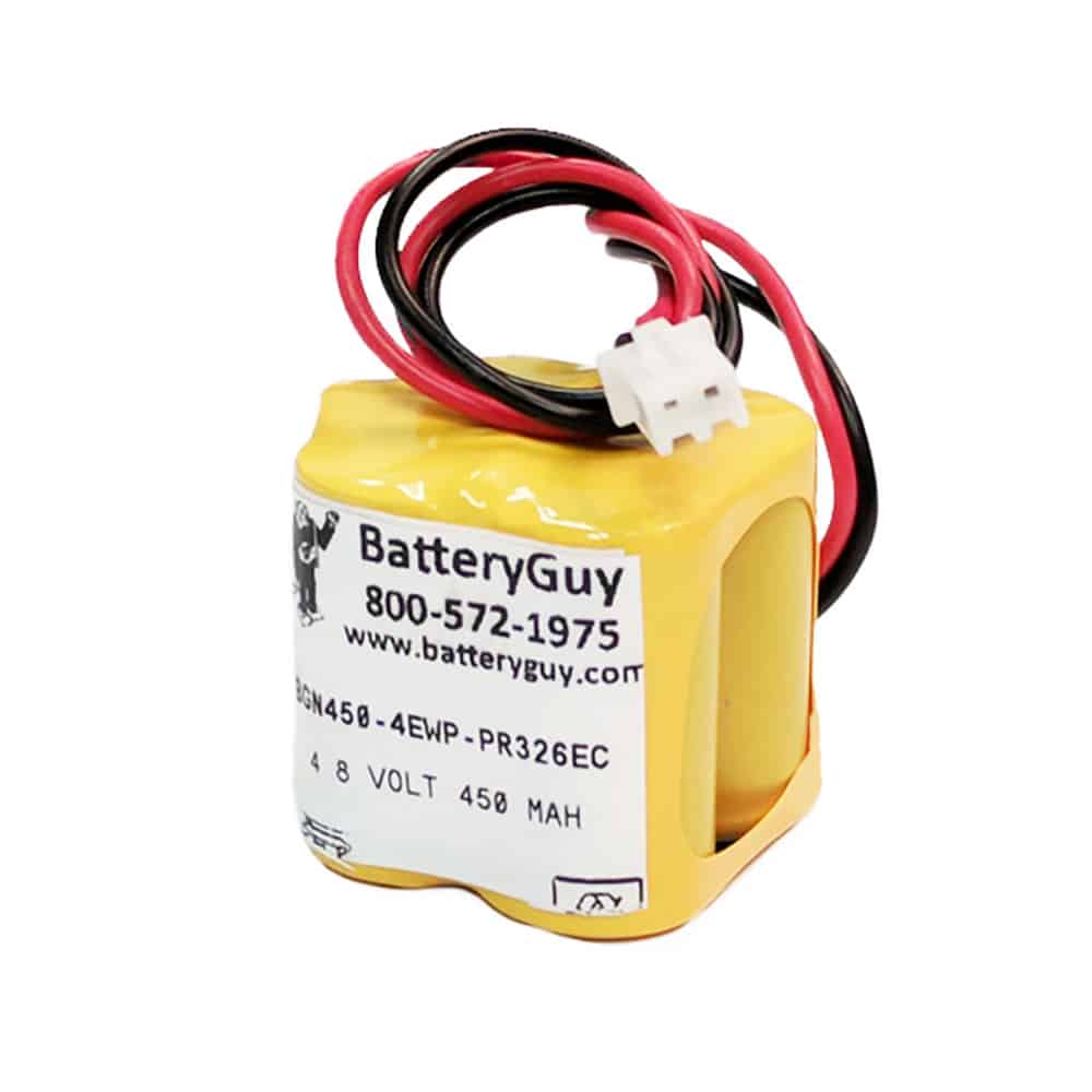 Nickel Cadmium Battery 4.8v 450mah | BGN450-4EWP-PR326EC (Rechargeable)